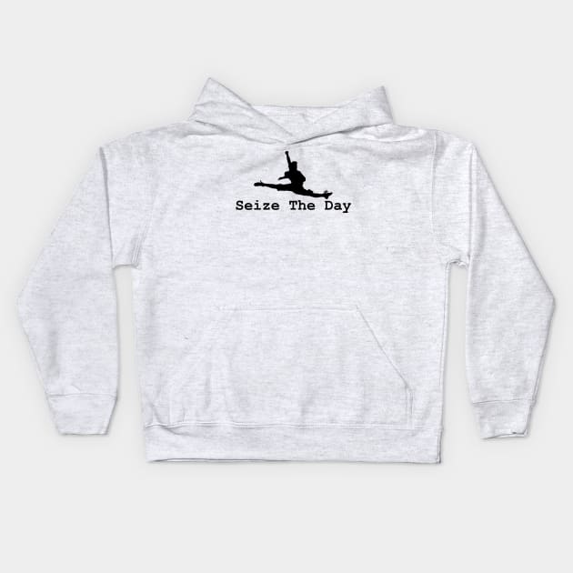 Seize The Day Kids Hoodie by Maris